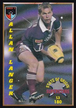 1994 Dynamic Rugby League Series 2 #180 Allan Langer Front